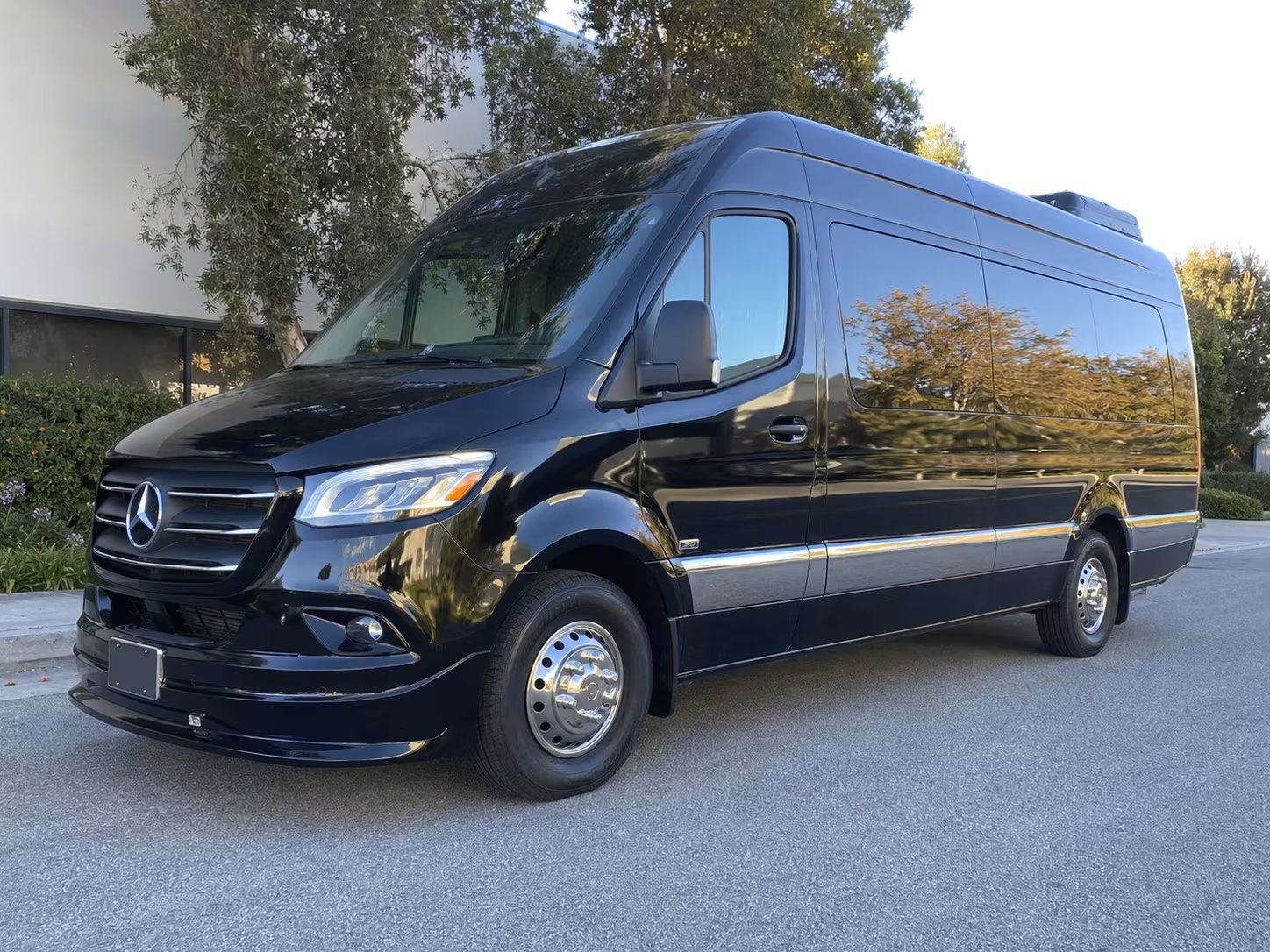 sprinter van with driver