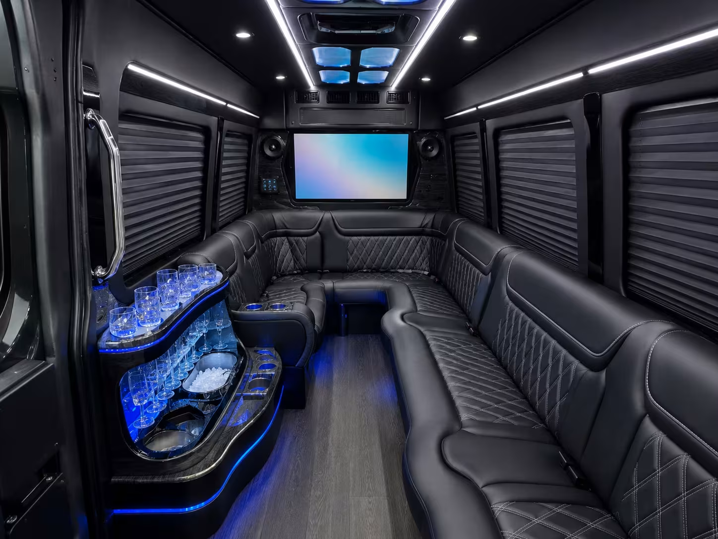 sprinter vans and minibuses for el paso bridal party transportation