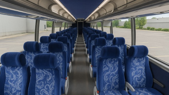 55 passenger charter bus interior el paso