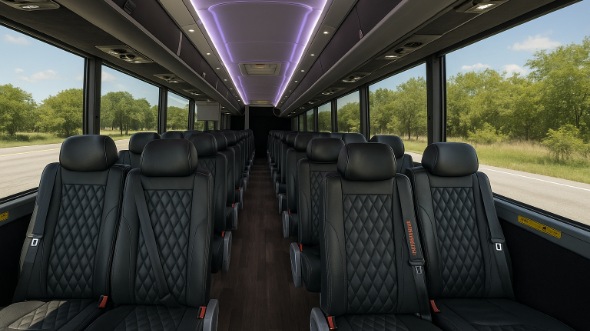 el paso 18 passenger minibus inside