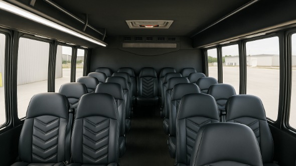 el paso 25 passenger minibus inside