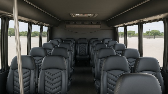 el paso 30 passenger minibus inside