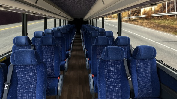 el paso 35 passenger minibus inside