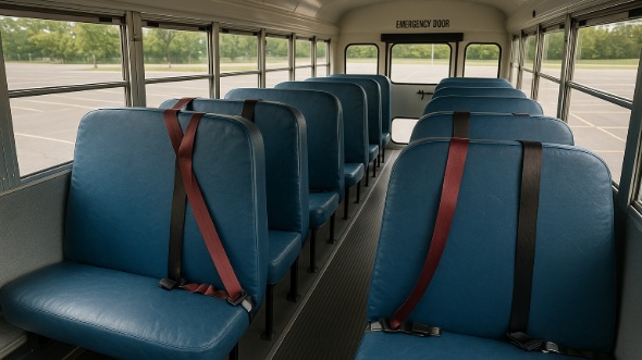 school bus rental interior el paso
